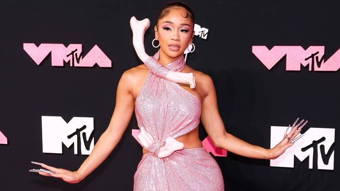 saweetie on the vmas red carpet