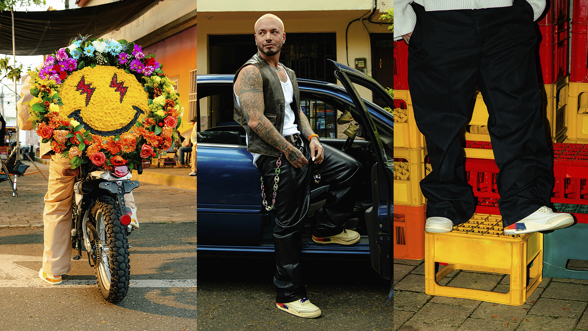 J Balvin on Air Jordan 3 Collaboration and Medellin Colombia Themes