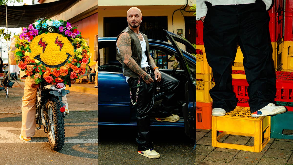 In this exclusive interview with Complex from Medellín, Colombia, J Balvin talks about his upcoming Air Jordan 3 "Sunset," his relationship with the Jordan Brand, and much more.