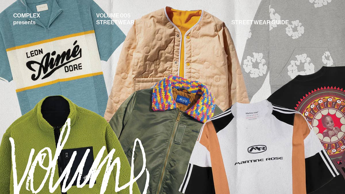 Some of our favorite items from brands like Aimé Leon Dore, Awake NY, Martine Rose, and more.