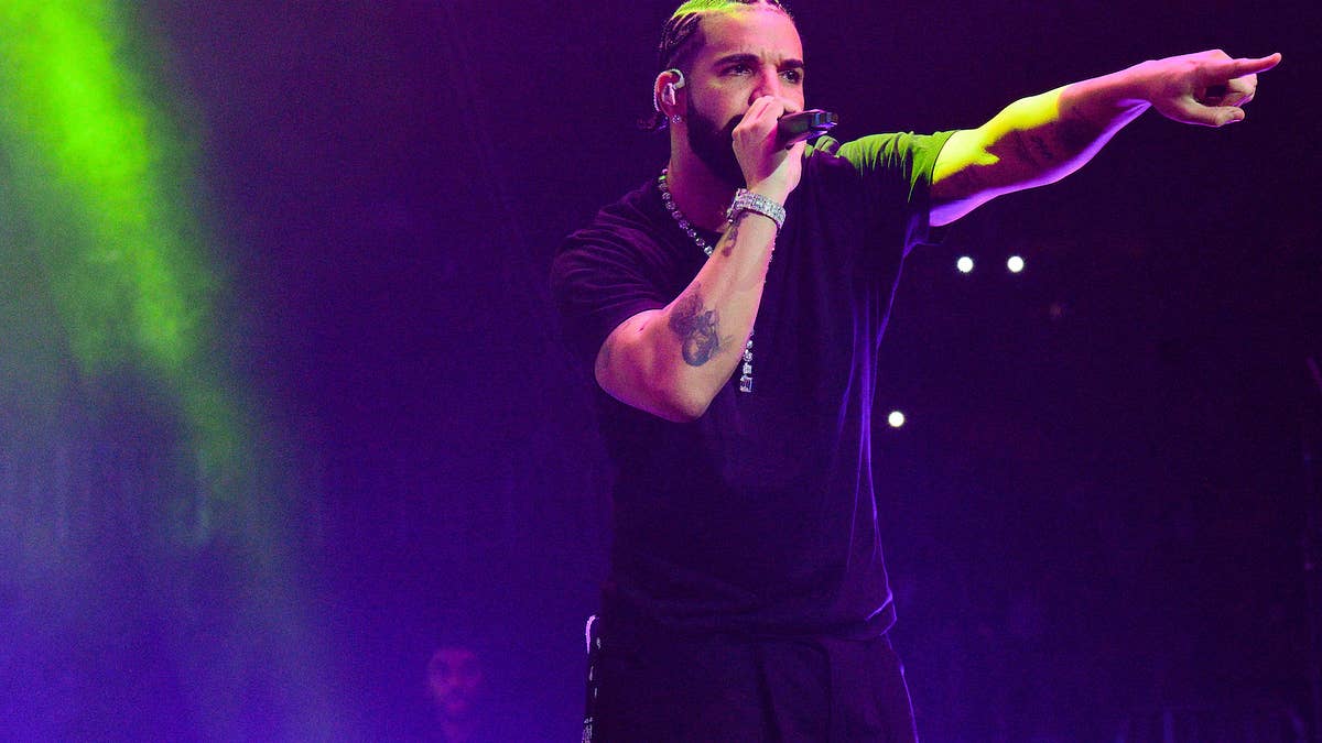 After pushing the fan away, Drizzy wondered why security at his Austin gig was "slow as f*ck."
