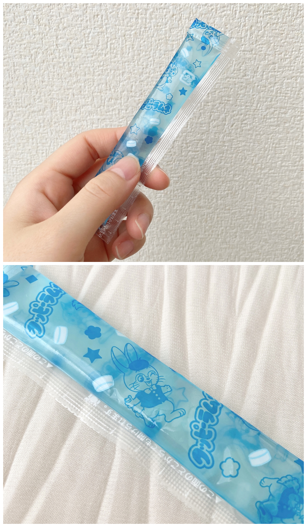 LAWSON(ローソン)のオススメのゼリー「クッピーラムネスティックゼリー 6本」