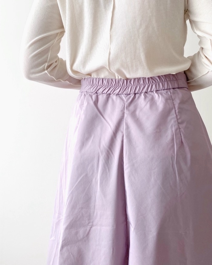 無印良品のオススメのスカート「乾きやすいフレアスカート」