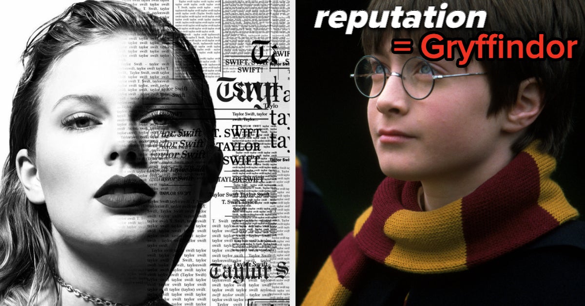 Taylor Swift Albums Hogwarts House Sorting Quiz