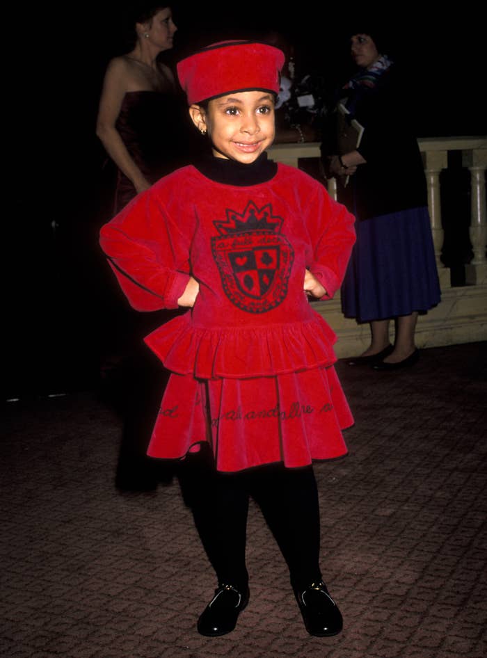 raven as a kid