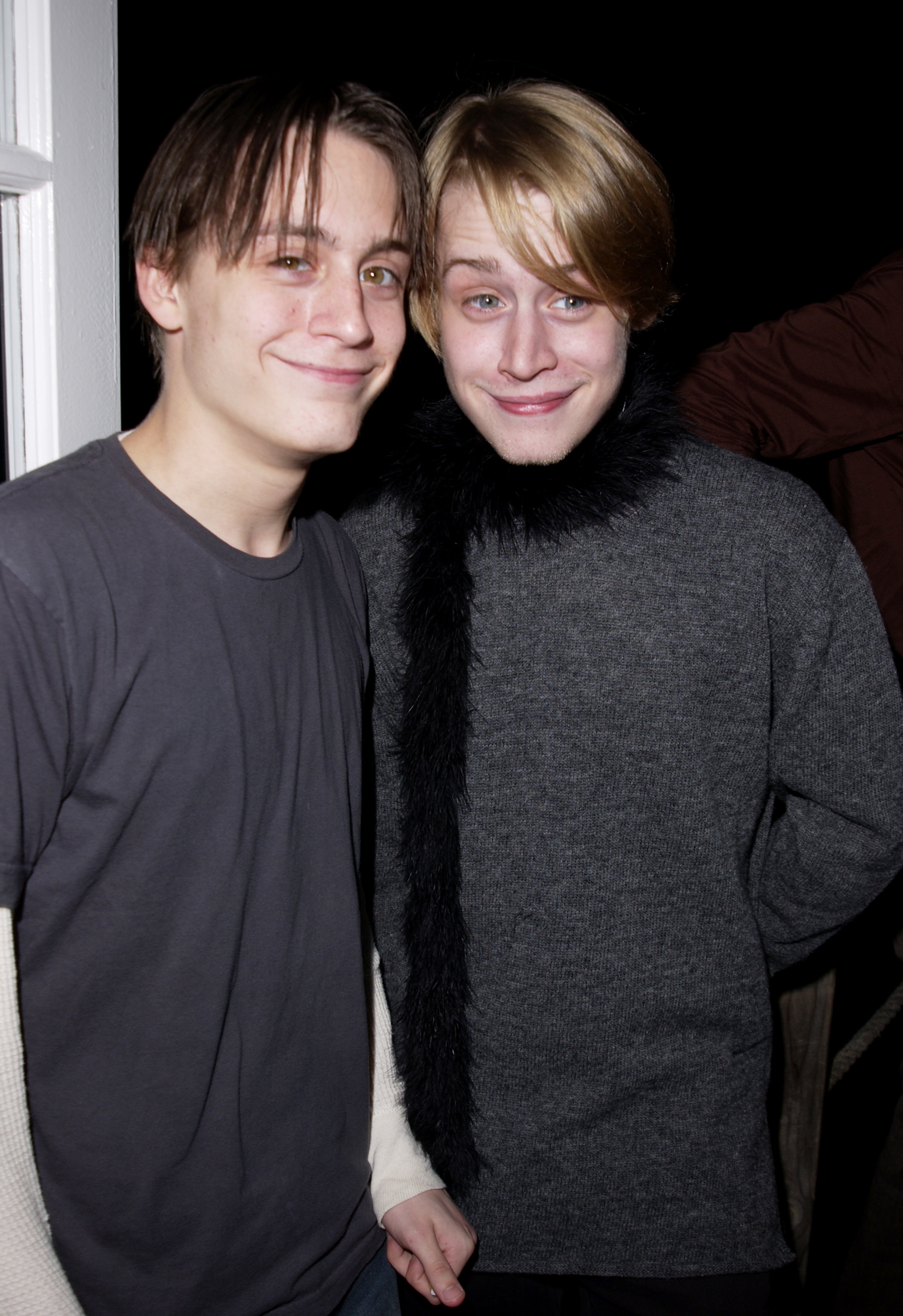 past photo of the two brothers