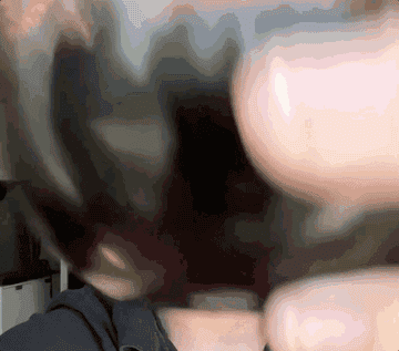 the author cheersing the camera