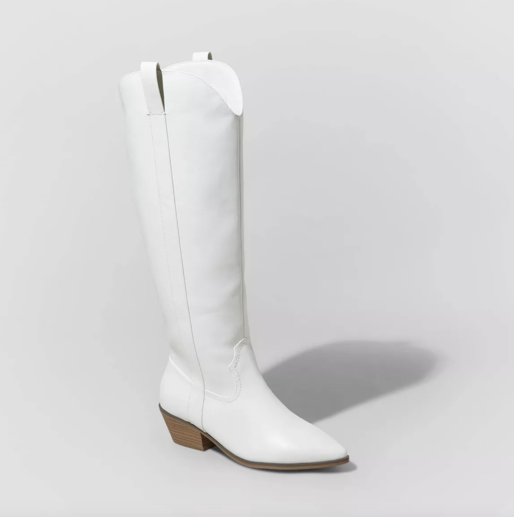 the boot in white