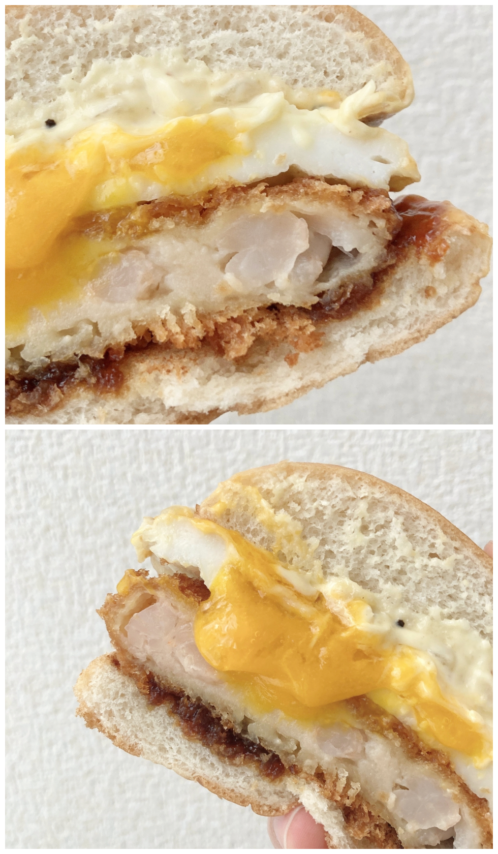 LOTTERIA(ロッテリア)のオススメの期間限定メニュー「半熟月見 和風エビバーガー」