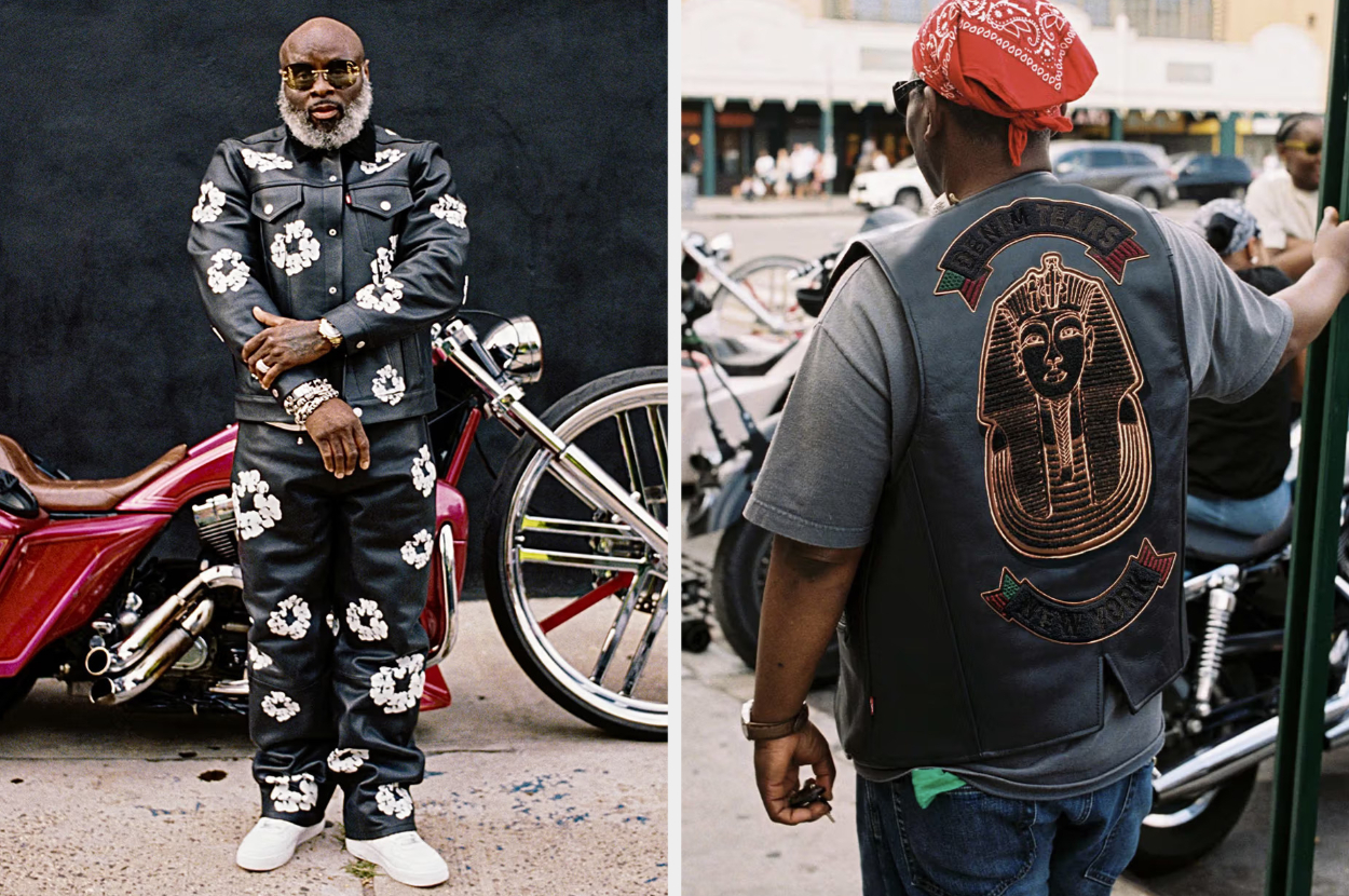 Denim Tears Crafts Leather Biker Collaboration With Levi's | Complex