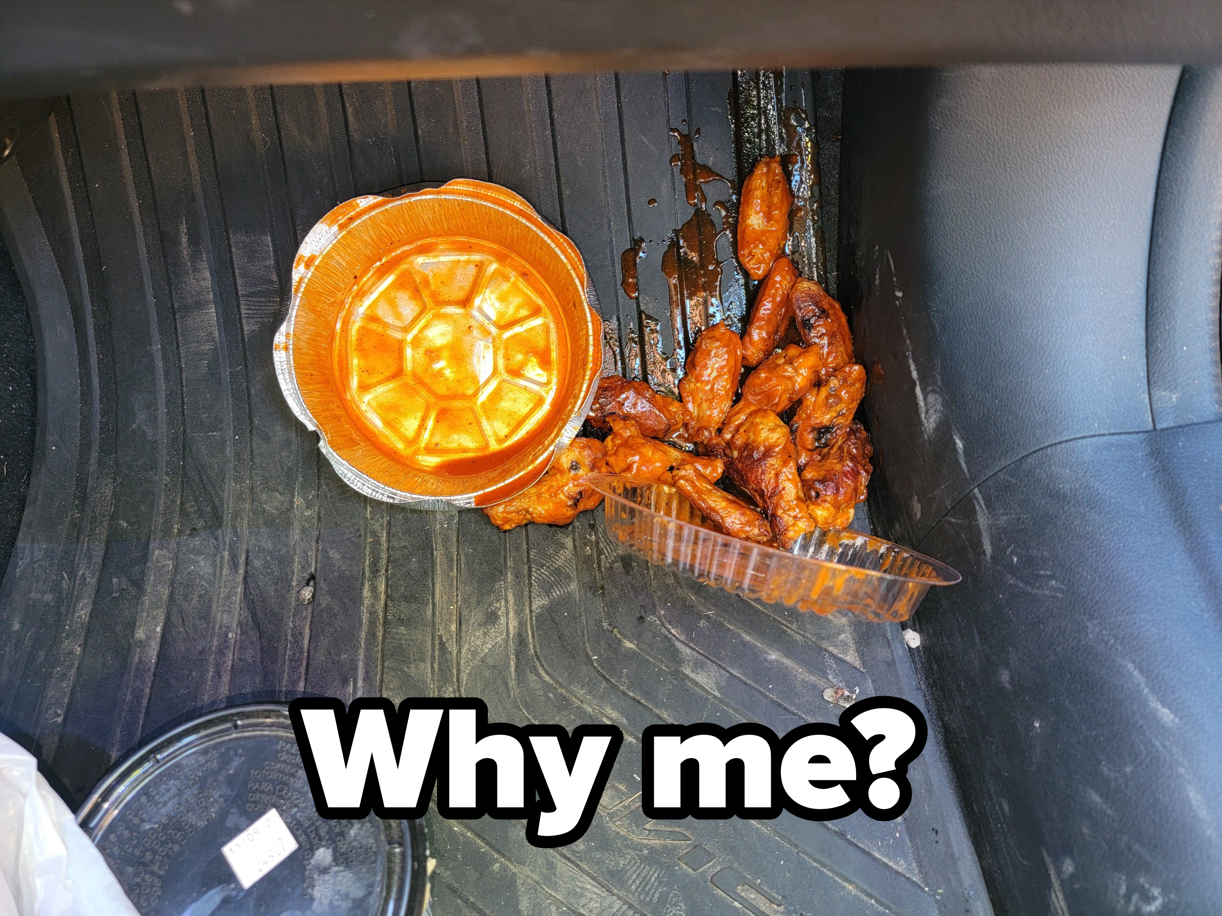 "Why me?"