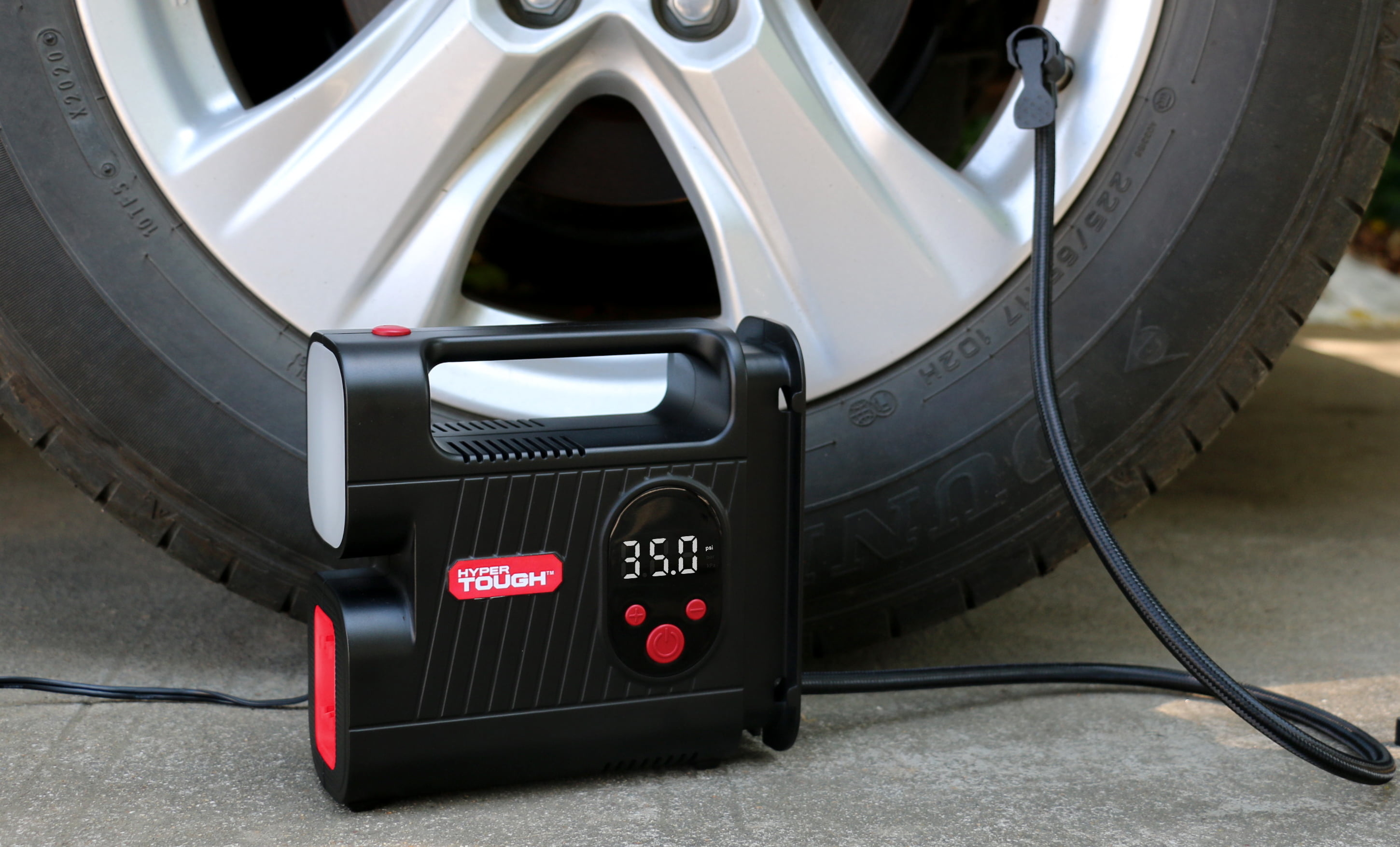 the tire inflator