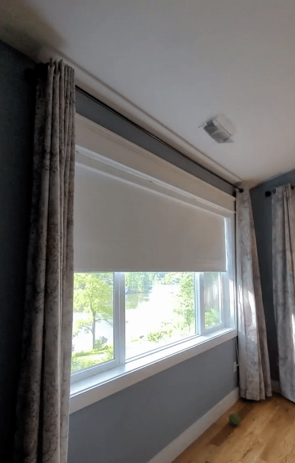 gif of a reviewer's window shade opening