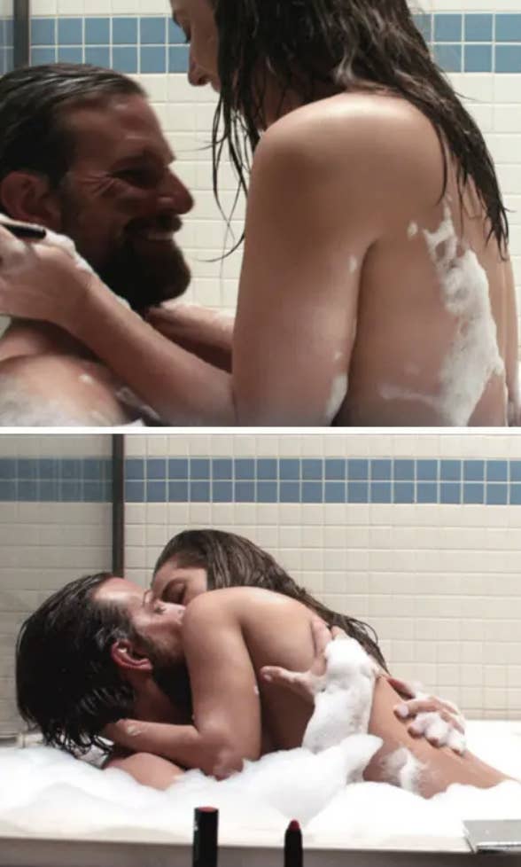 Lady Gaga and Bradley Cooper in "A Star Is Born" (2018)