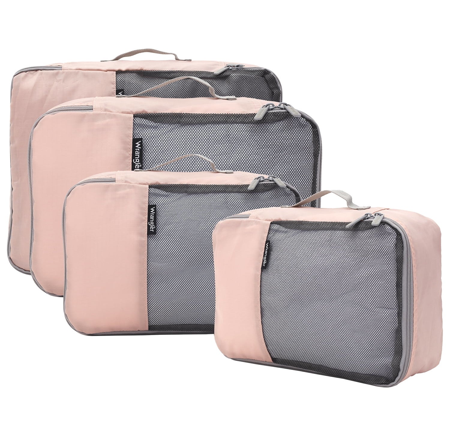 the packing cubes in pink