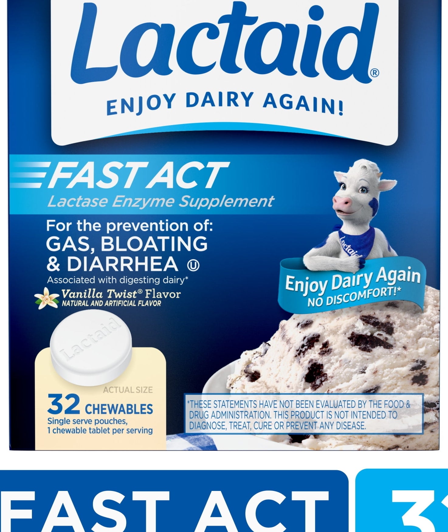 the packaging of lactose pills