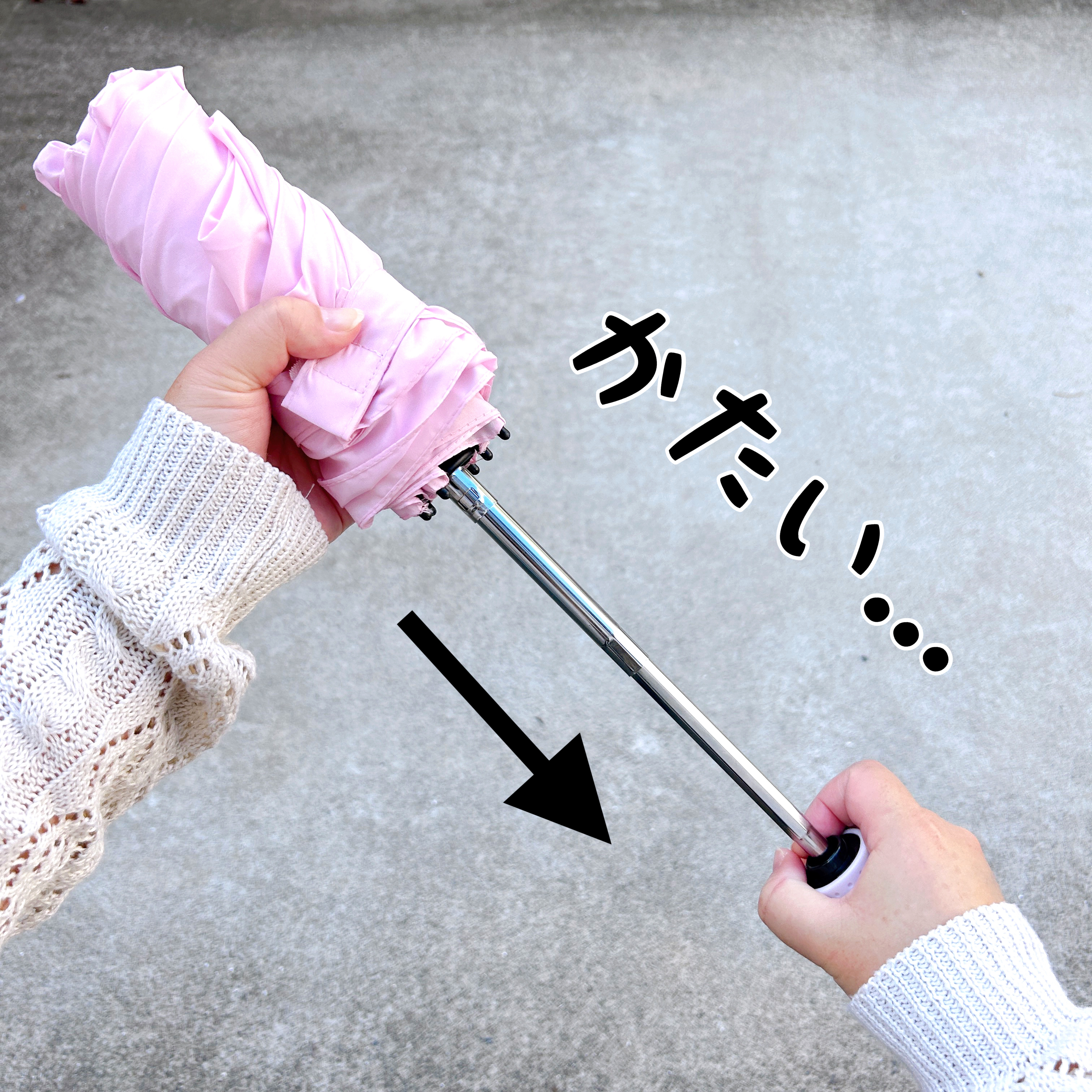 WORKMAN（ワークマン）のおすすめ傘「ワンタッチコンパクトアンブレラ」