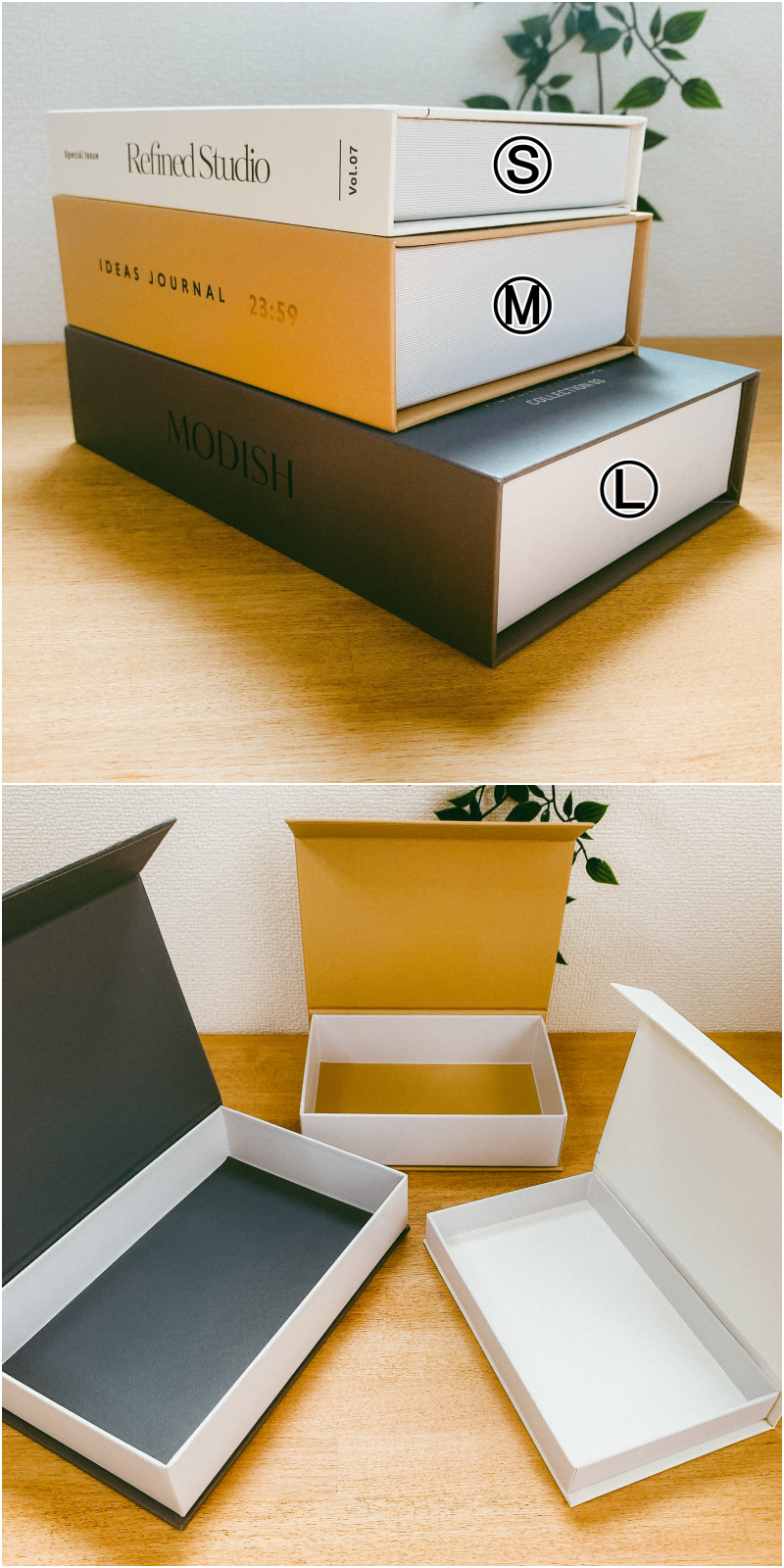 3COINS（スリーコインズ）のおすすめの便利アイテム「【cozyroom】Book型小物入れ」