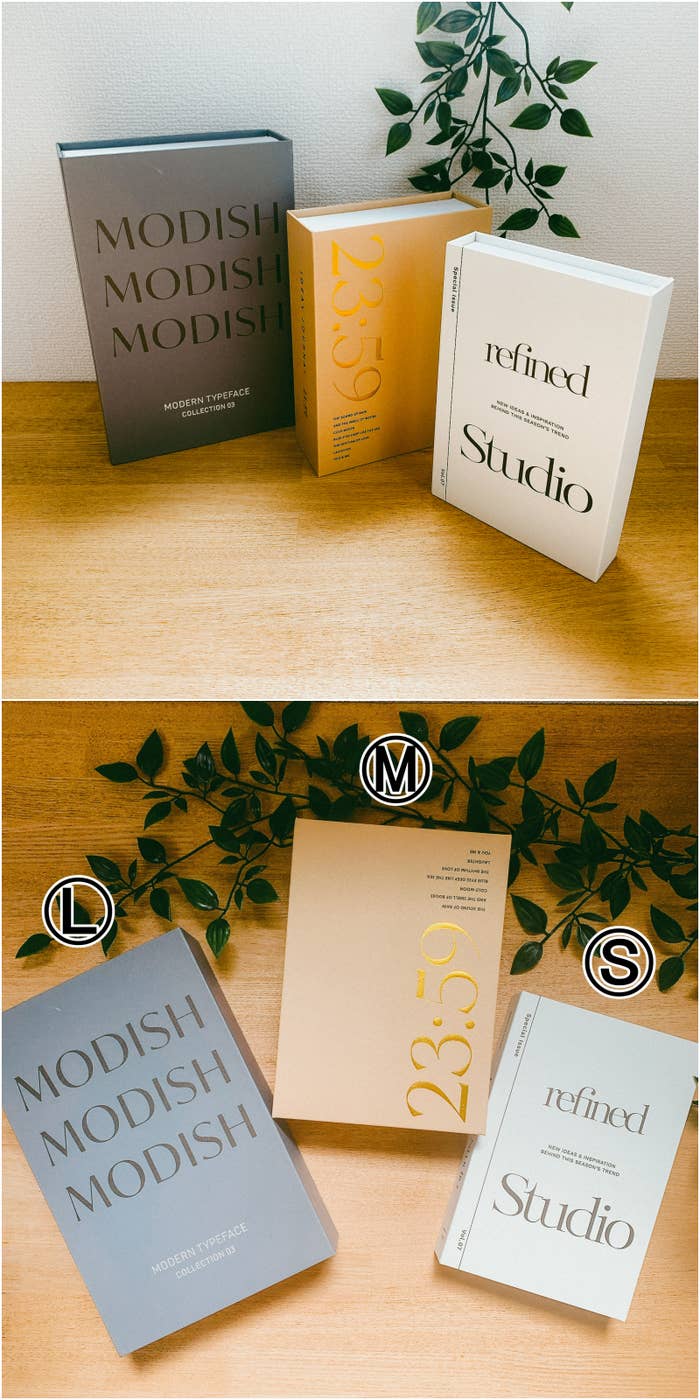 3COINS（スリーコインズ）のおすすめの便利アイテム「【cozyroom】Book型小物入れ」