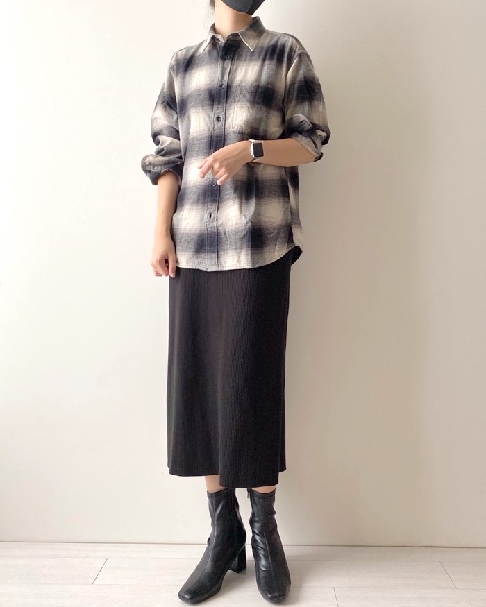 UNIQLO（ユニクロ）のおすすめアイテム「フランネルチェックシャツ（レギュラーカラー・長袖）」