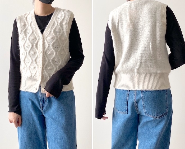 ユニクロのおすすめトップス「ポインテールベスト」