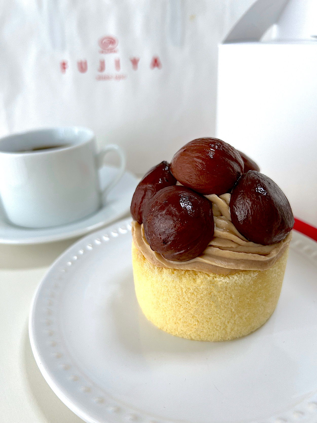 不二家のおすすめスイーツ「栗づくしのモンブラン」