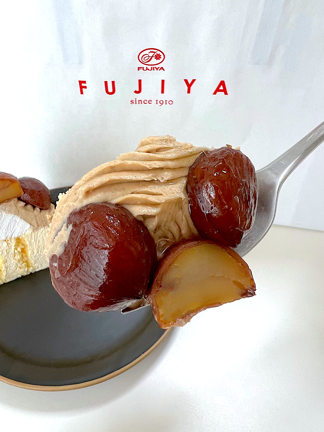 不二家のおすすめスイーツ「栗づくしのモンブラン」