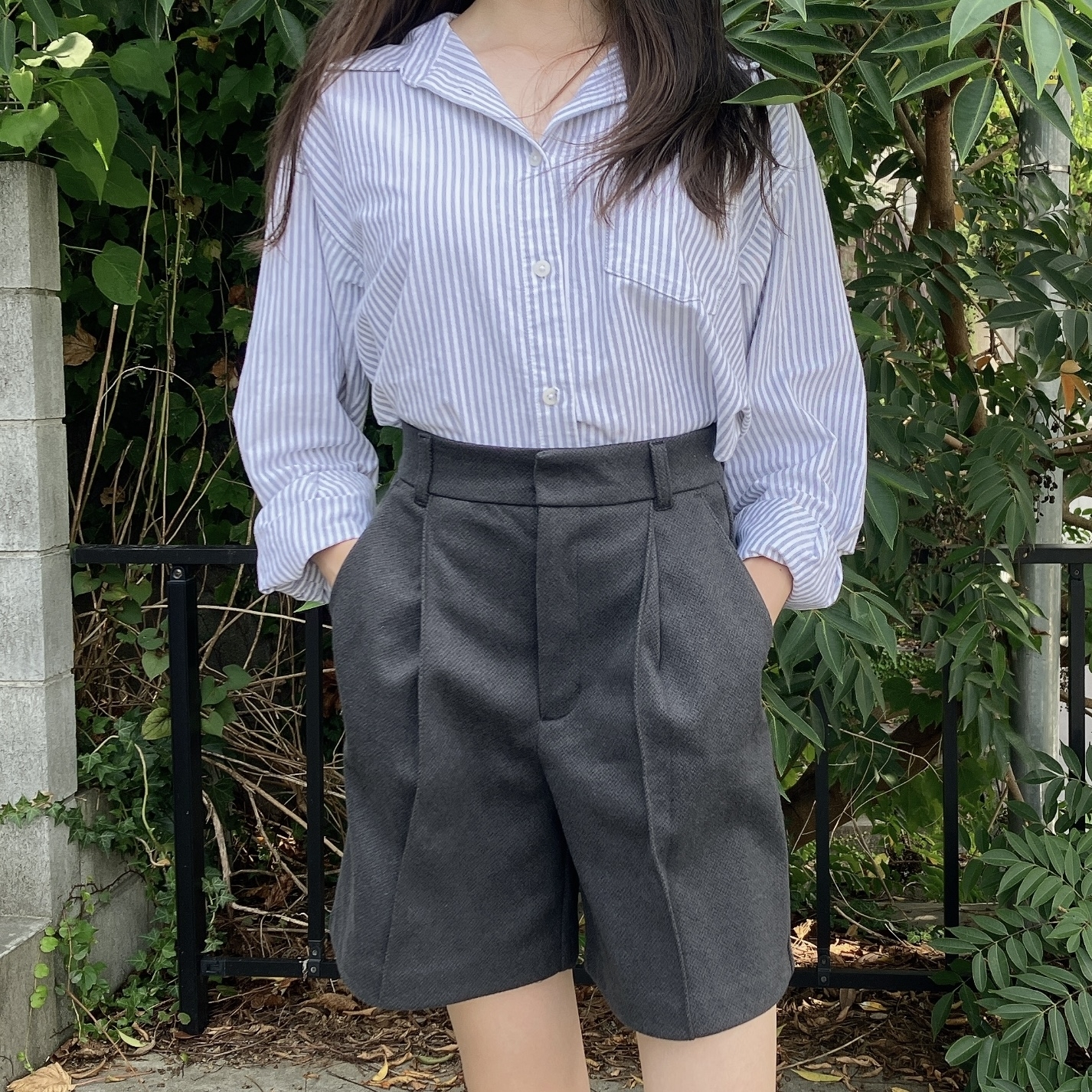 GU（ジーユー）のおすすめボトムス「ブラッシュドジャージーショートパンツ」