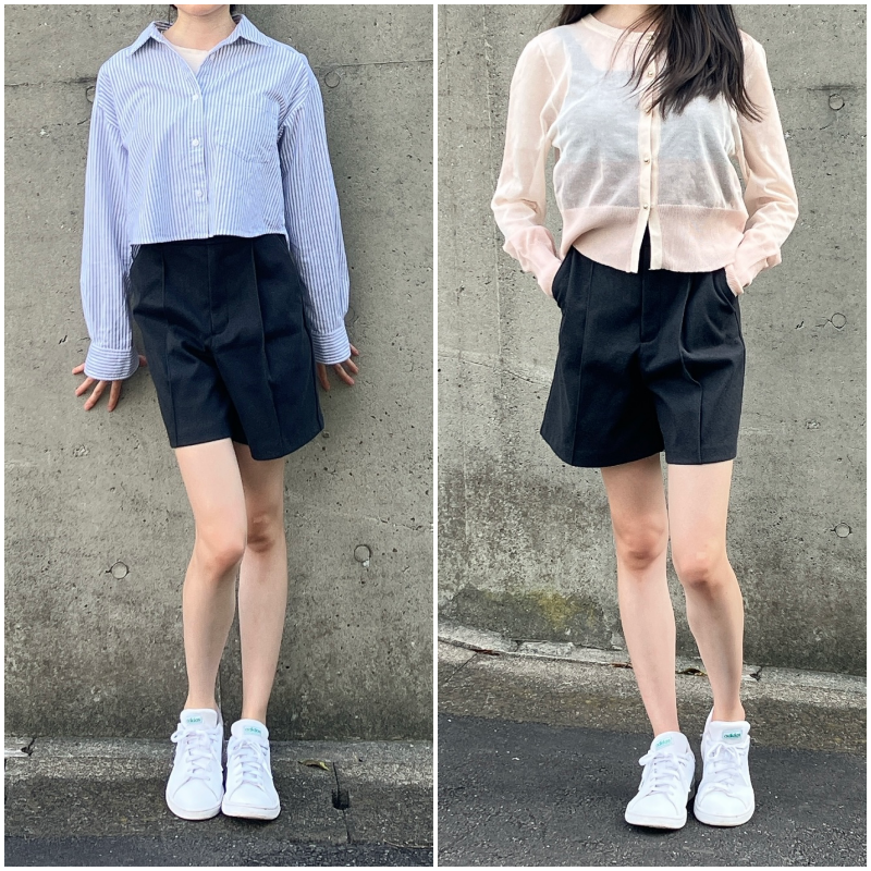 GU（ジーユー）のおすすめボトムス「ブラッシュドジャージーショートパンツ」