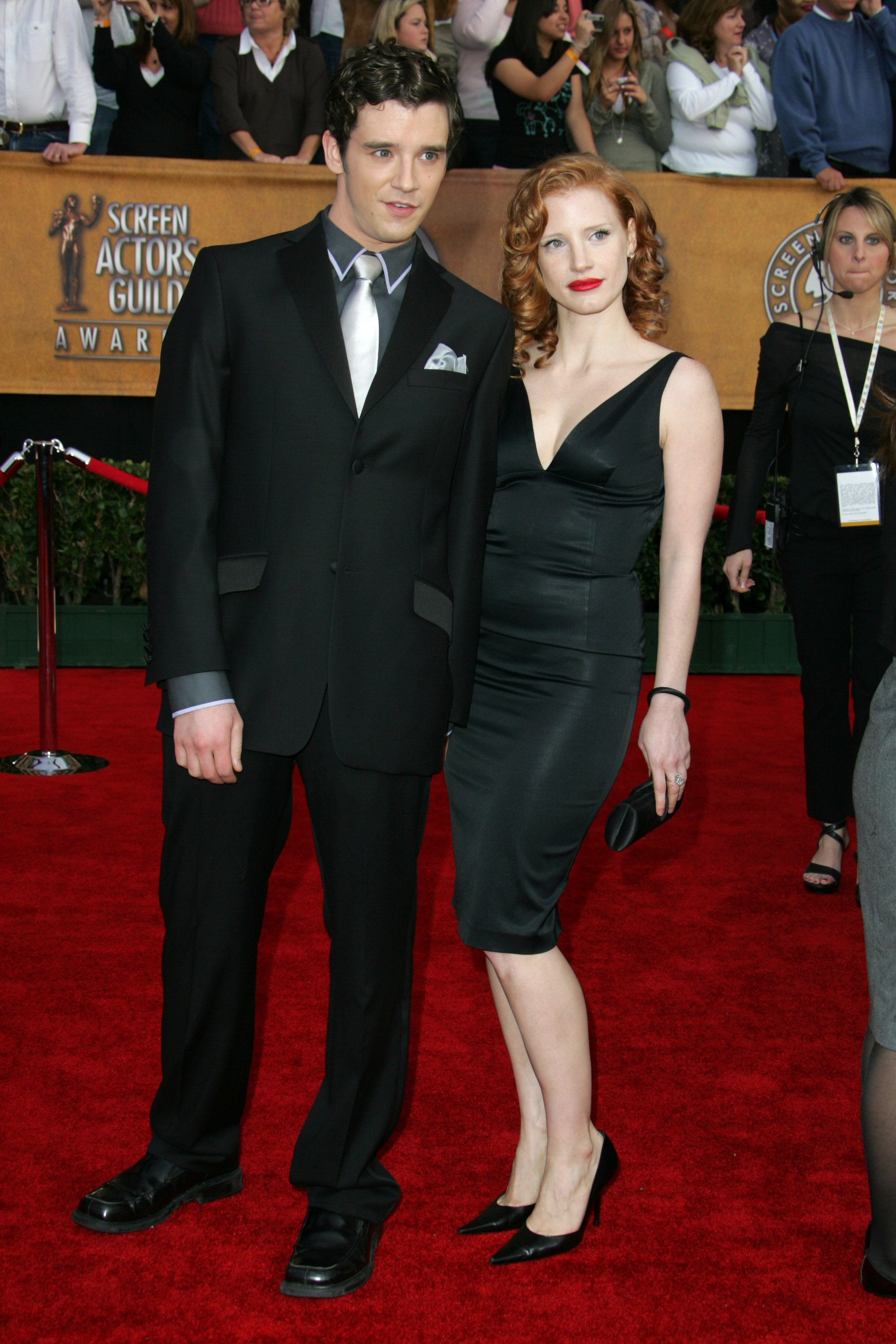the pair on the red carpet