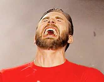 Chris Evans laughing