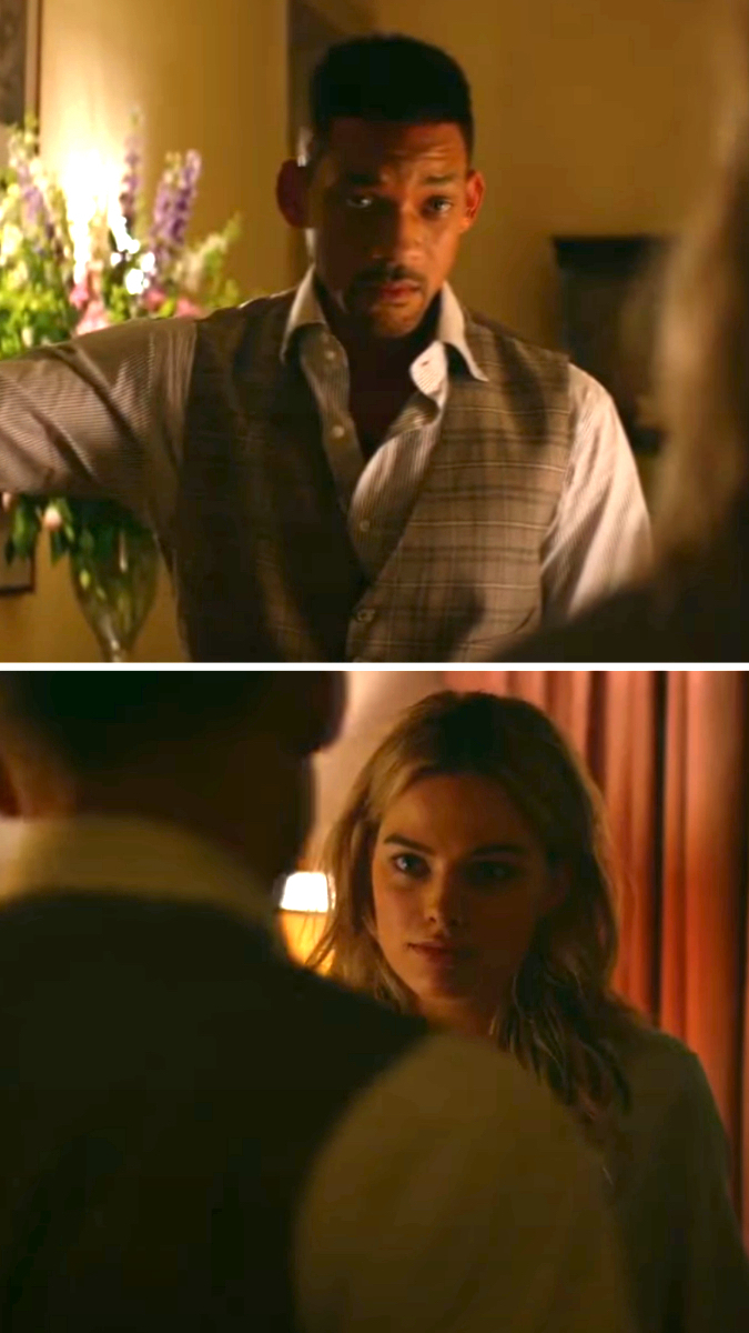 Margot Robbie and Will Smith in &quot;Focus&quot;