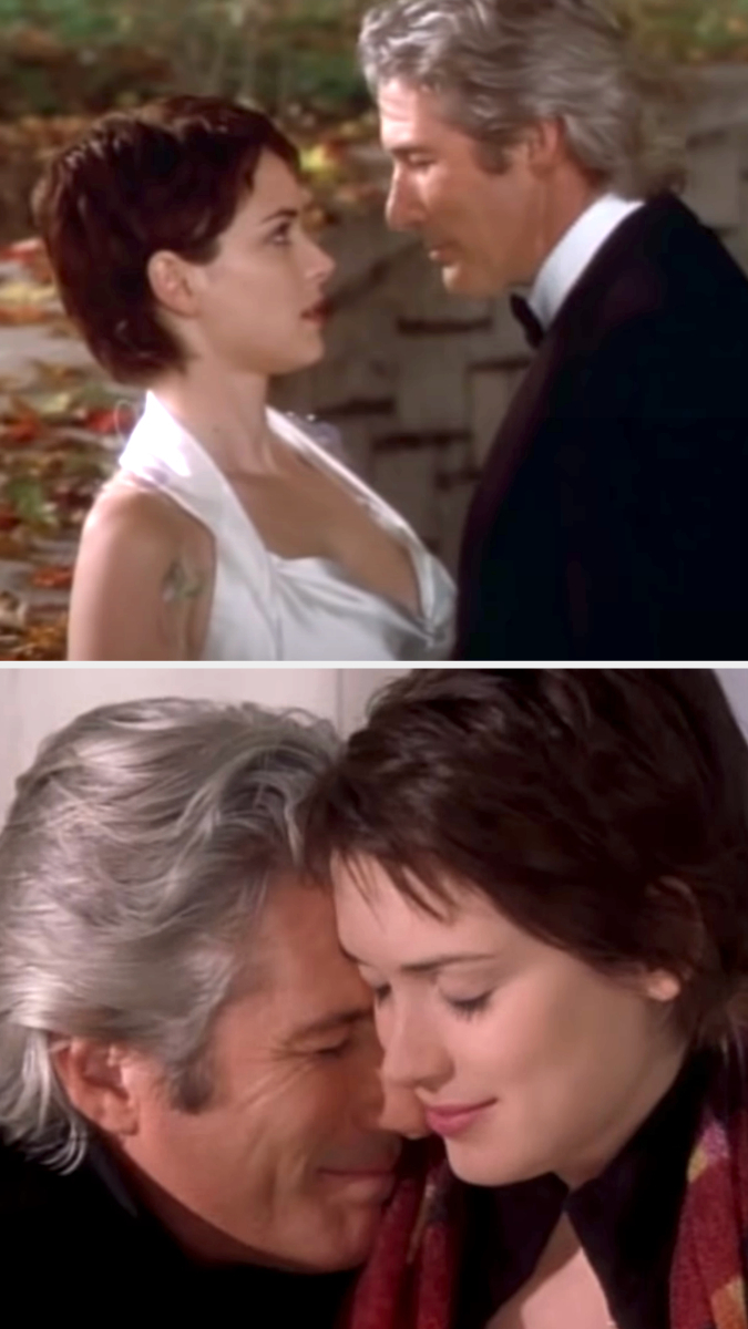Winona Ryder and Richard Gere in &quot;Autumn in New York&quot;