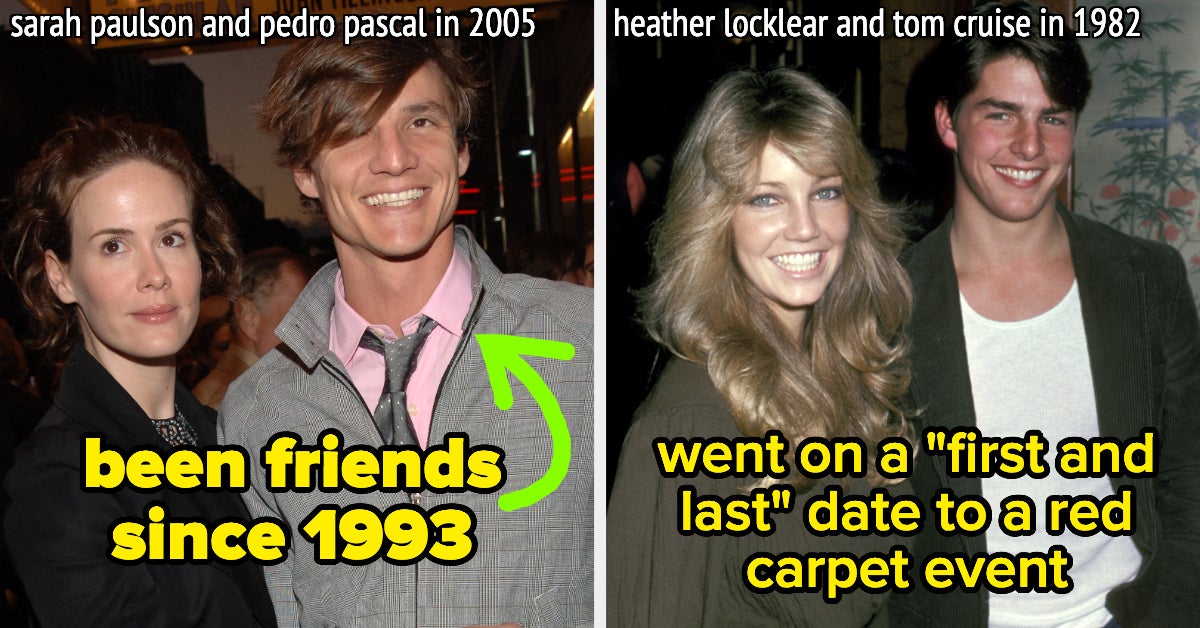 25 Photos That Show These Celebs On Some Of Their Earliest Red Carpets (And Who They Attended With)