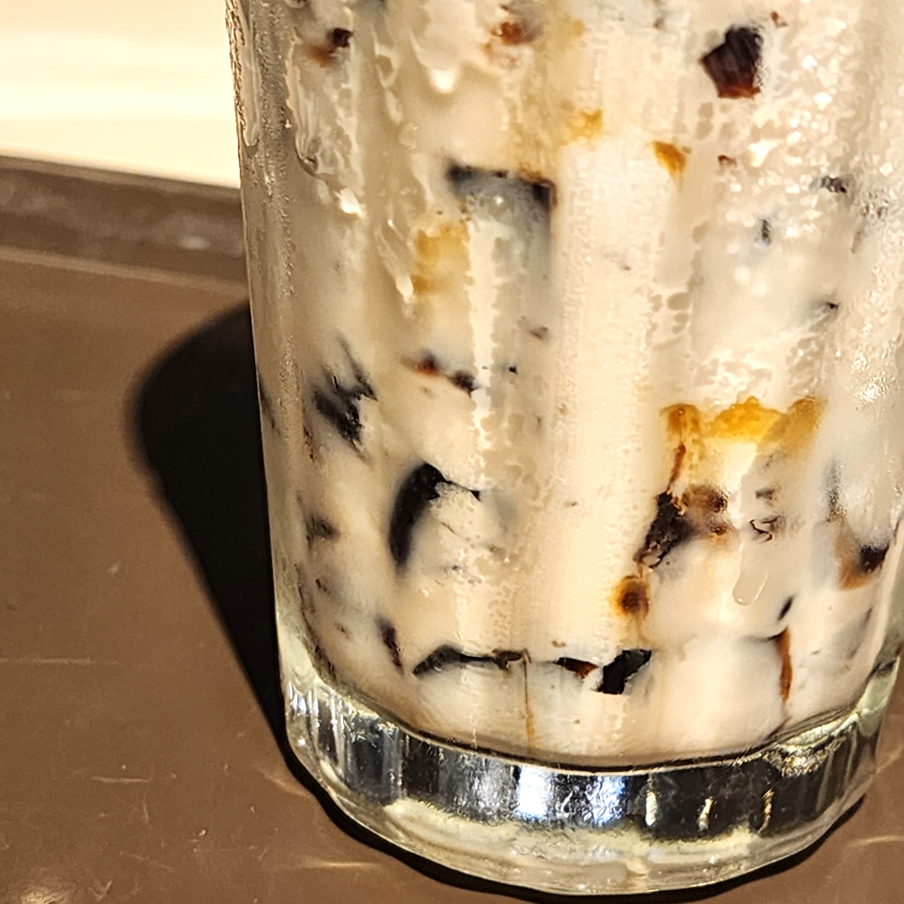 サンマルクカフェのおすすめドリンク「コーヒーゼリーパフェスムージーwith北海道ミルクソフト」