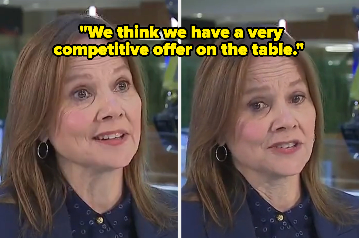 Mary Barra saying, &quot;We think we have a very competitive offer on the table&quot;
