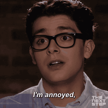Someone saying &quot;I&#x27;m annoyed but I&#x27;m also obsessed&quot;