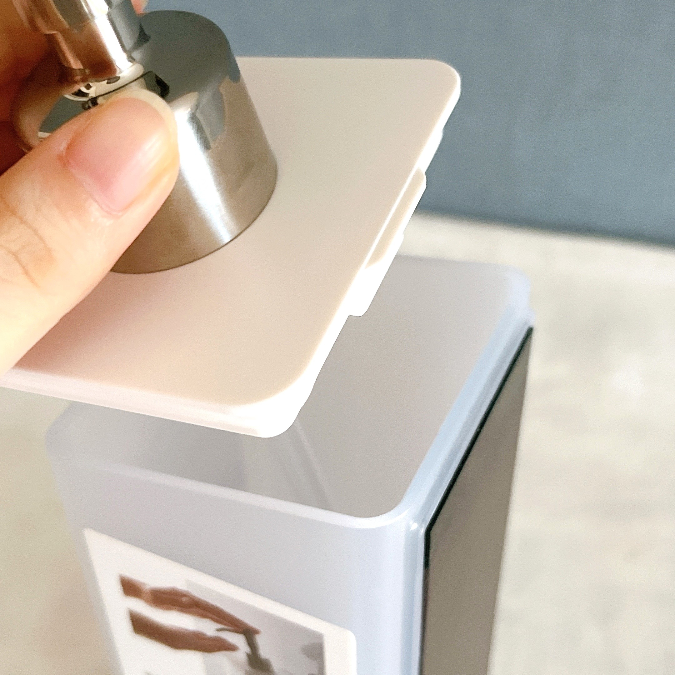 ニトリのオススメの商品「マグネットディスペンサー（CL ホワイト）」