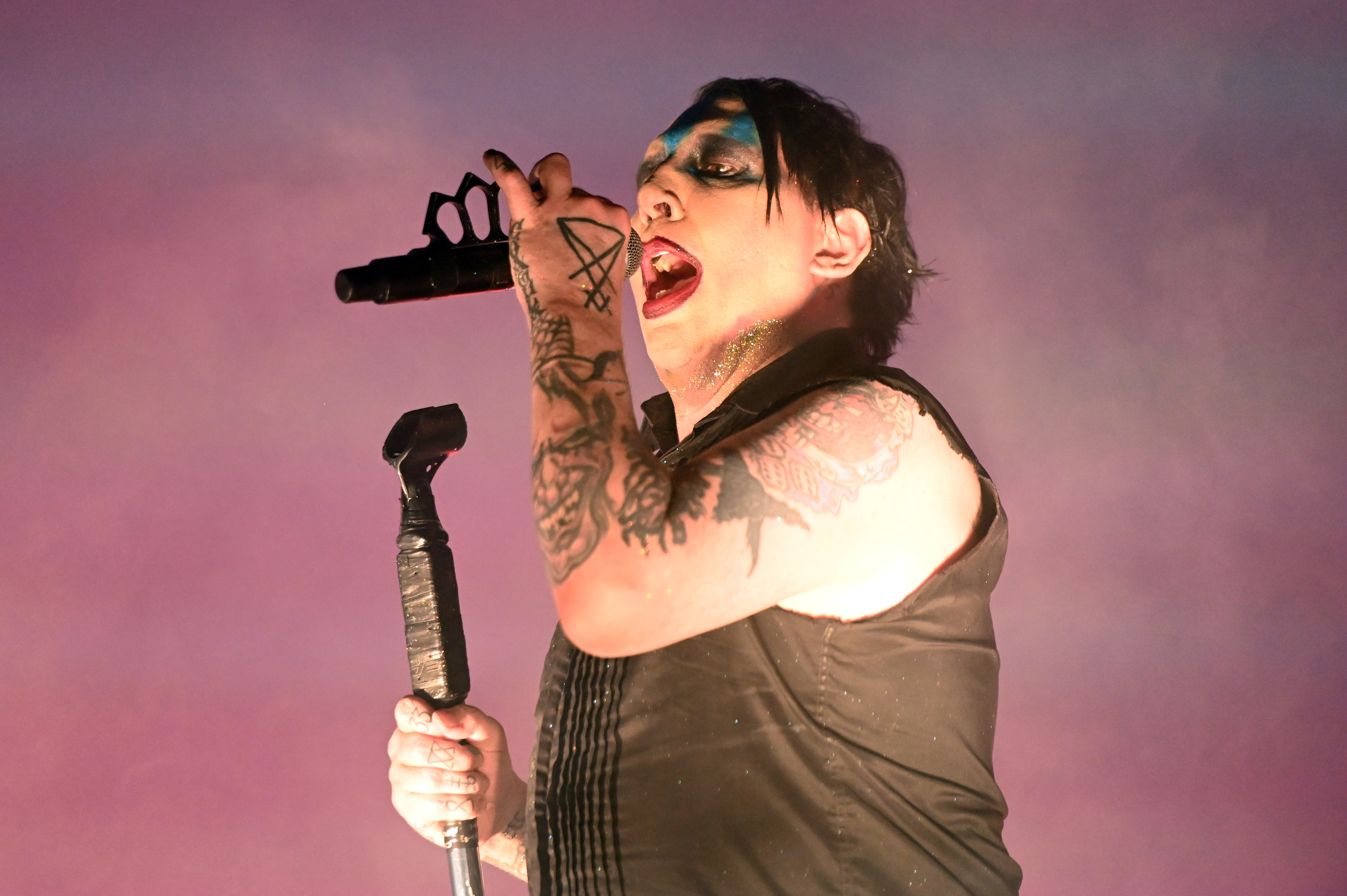 Marilyn Manson onstage