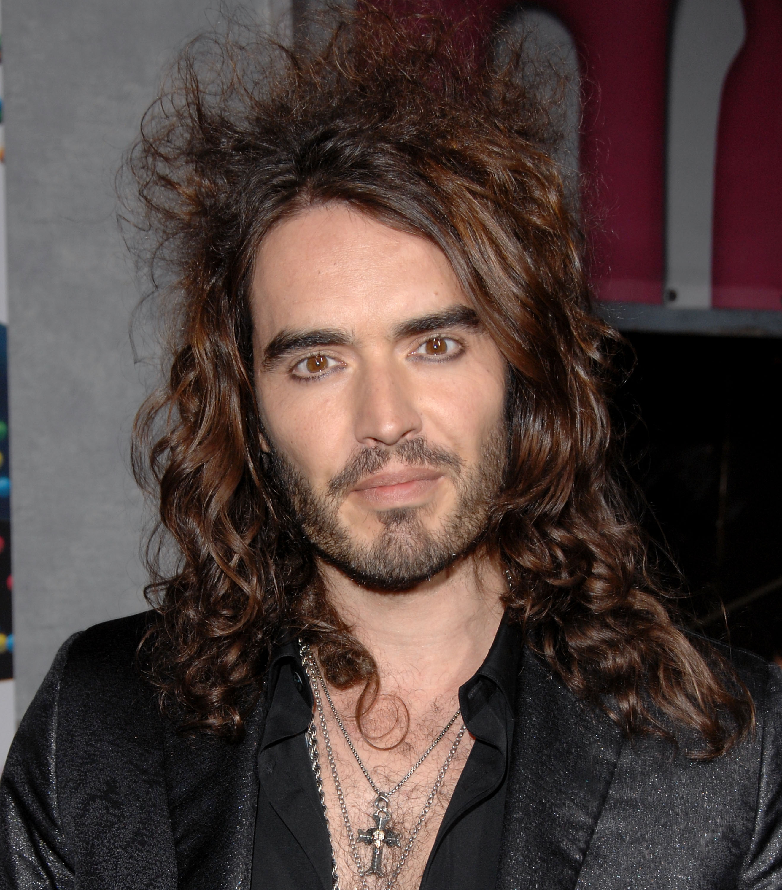 Closeup of Russell Brand