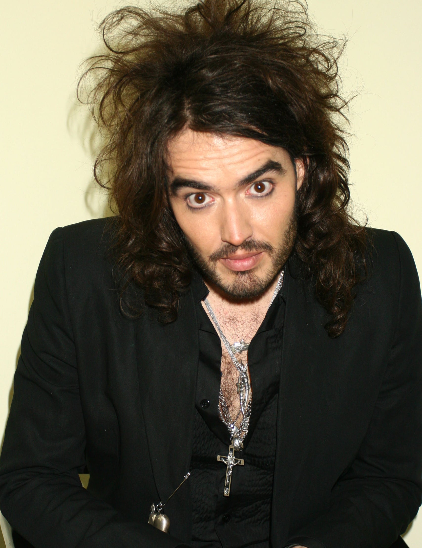 Closeup of Russell Brand