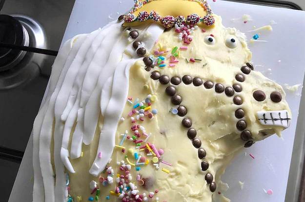 Girl Requests Birthday Cake Showing The Beheading Of Anne Boleyn