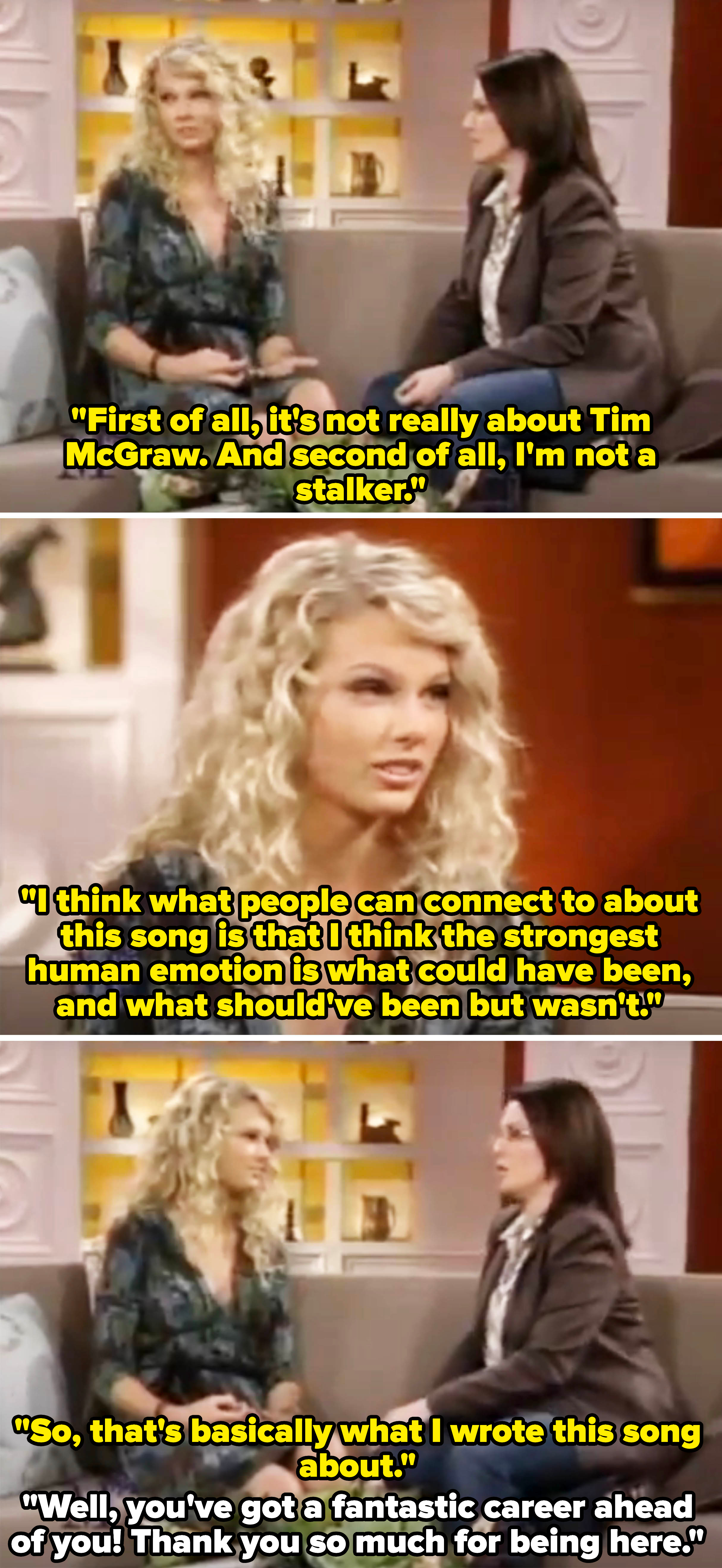 Taylor Swift on &quot;The Megan Mullally Show&quot;