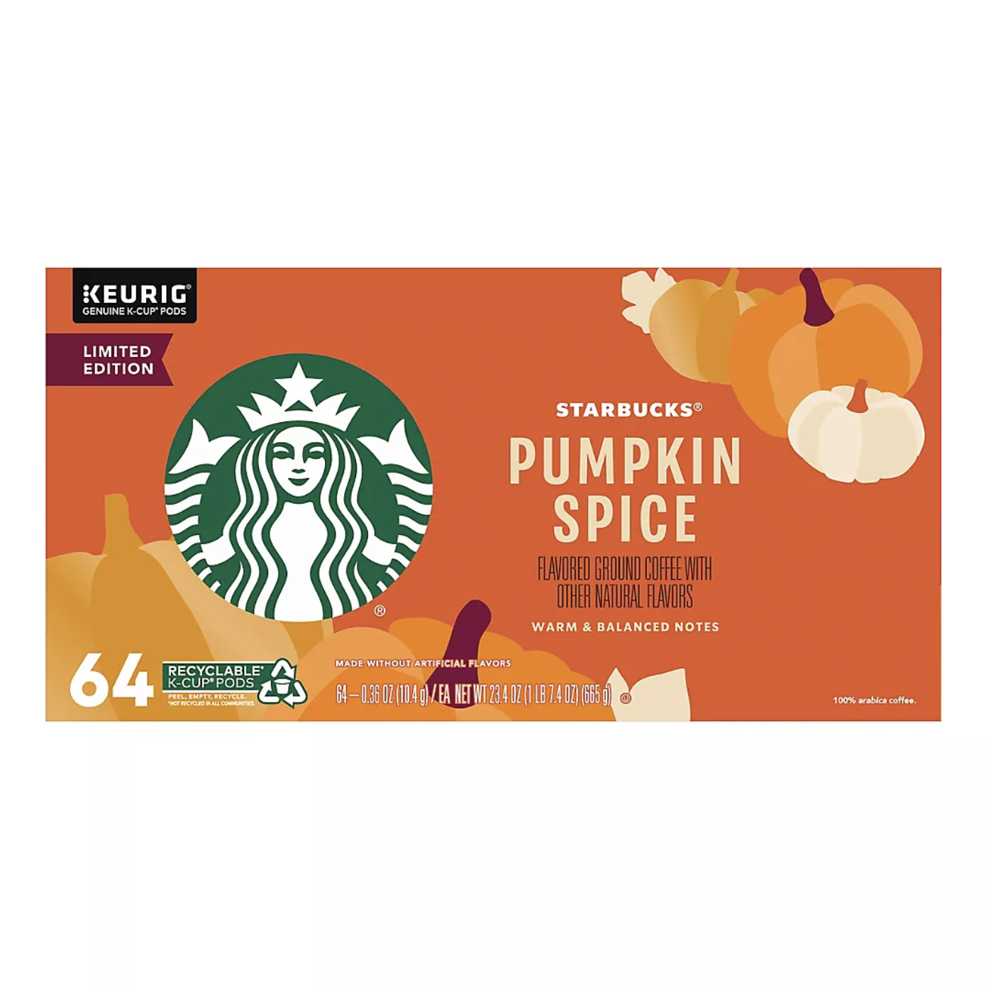 Product image of Starbucks pumpkin spice K-Cups
