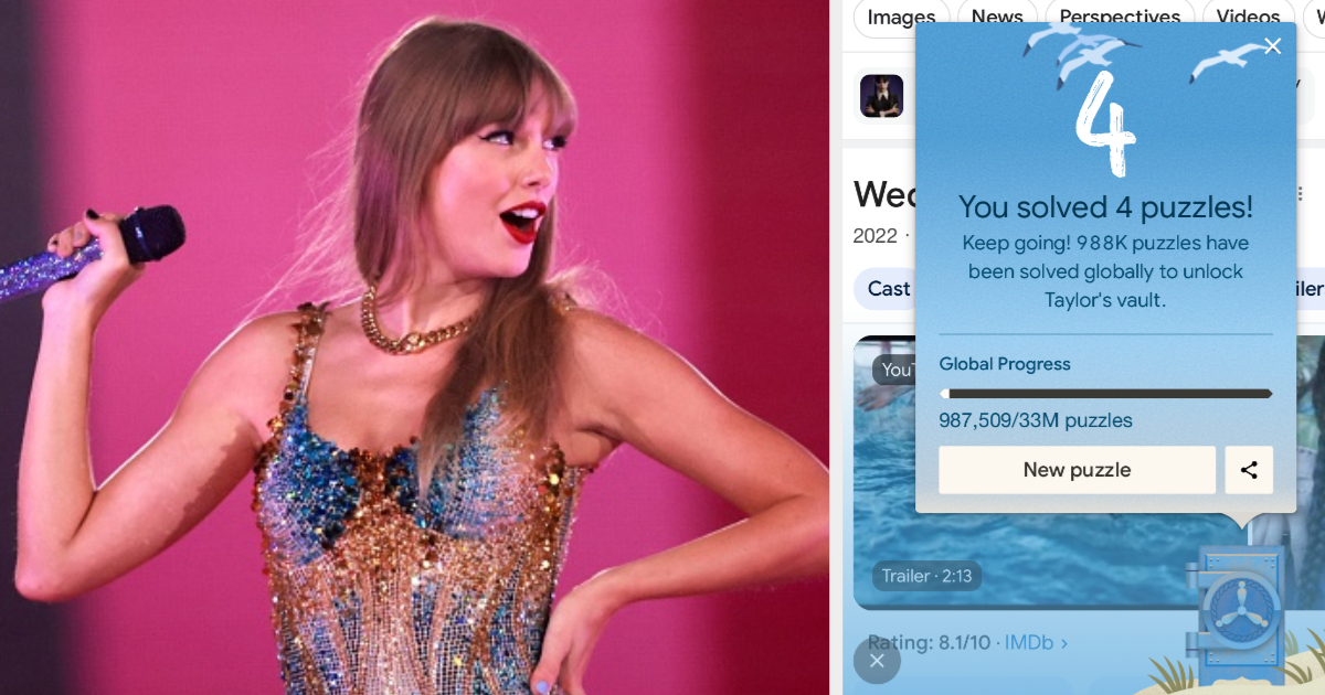 Taylor Swift vault puzzle glitch on Google: How to fix the problem