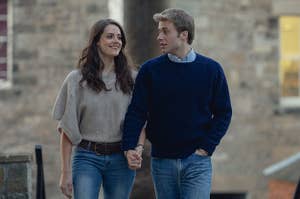 Kate and WIliam picture in the crown season 6