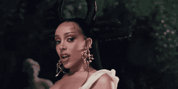 Doja Cat in the "You Right" music video.