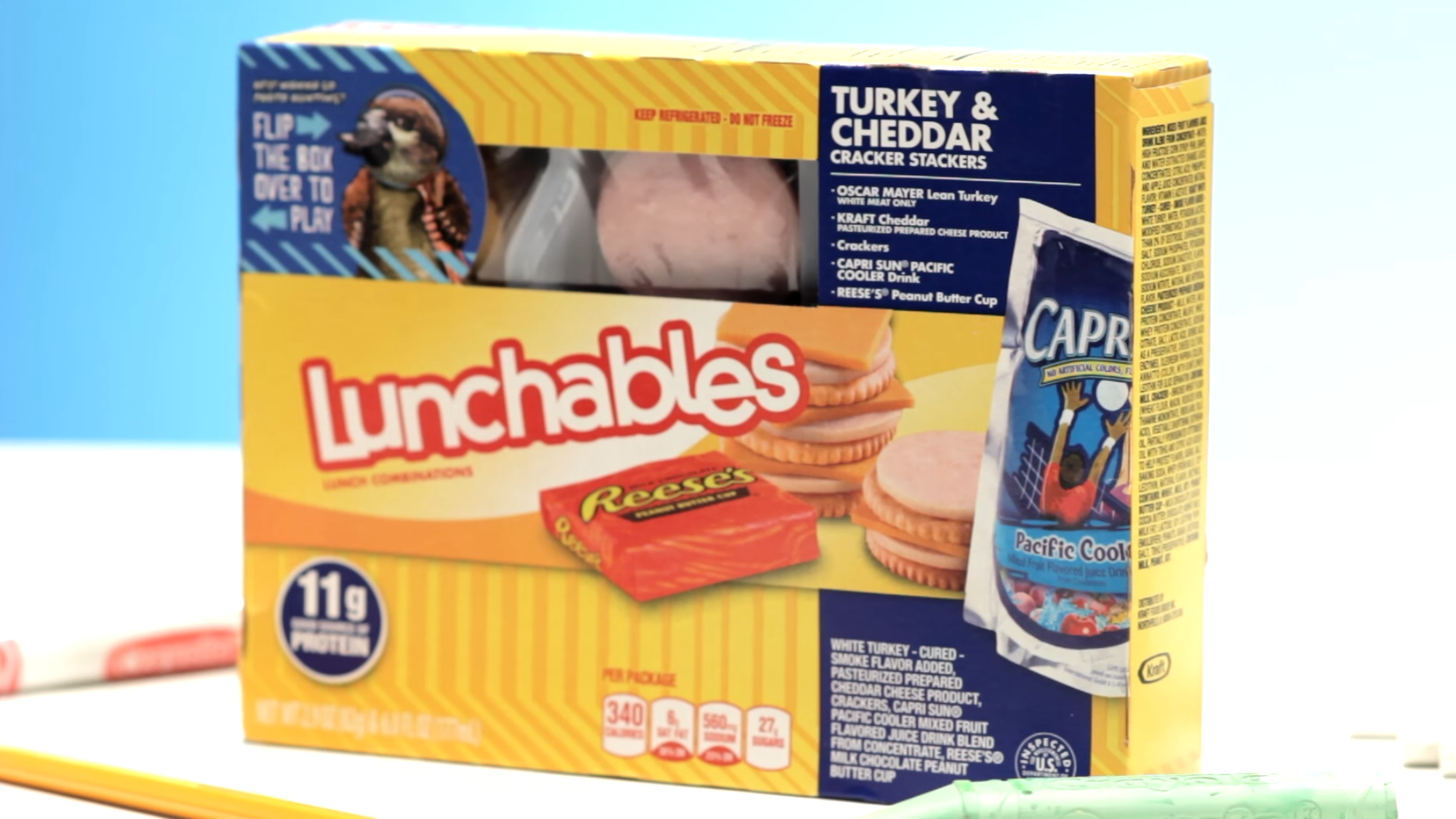 A package of Lunchables