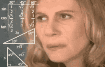 confused math lady meme