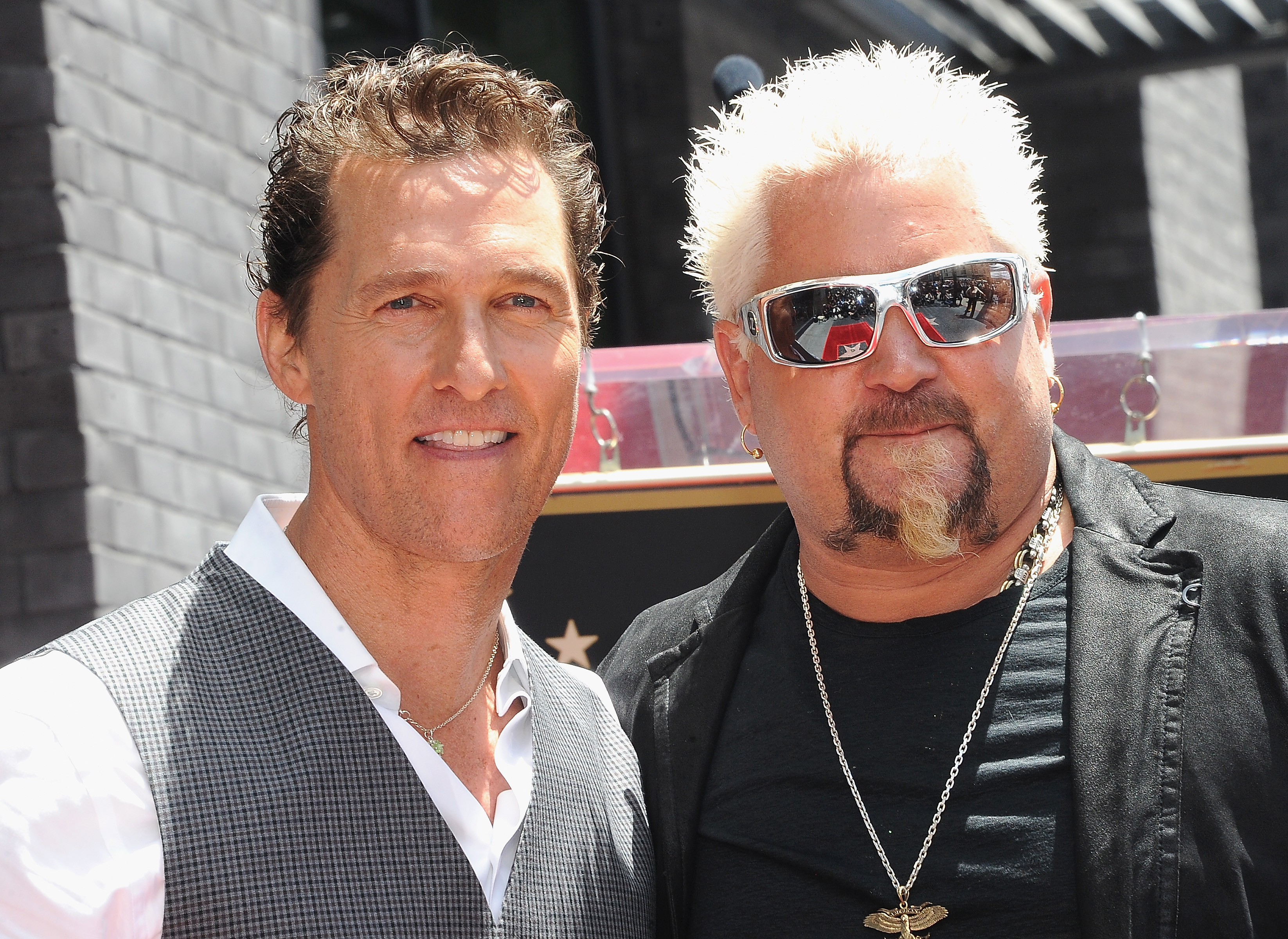 Matthew McConaughey and Guy Fieri